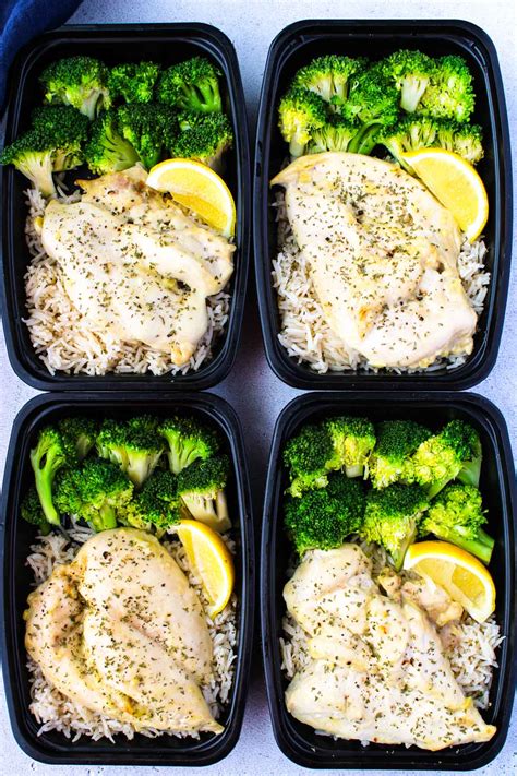 chicken broccoli and rice diet